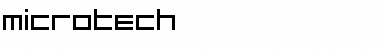 Download MicroTech Font Download MicroTech Font