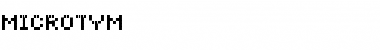 Download MicroTym Font Download MicroTym Font