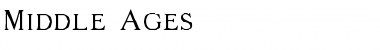 Download Middle Ages Font Download Middle Ages Font