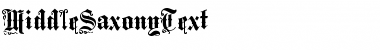 Download MiddleSaxonyText Font Download MiddleSaxonyText Font