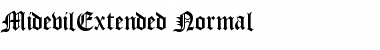 Download MidevilExtended Font Download MidevilExtended Font