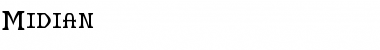 Download Midian Font Download Midian Font