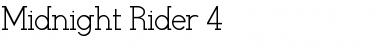 Download Midnight Rider 4 Font Download Midnight Rider 4 Font
