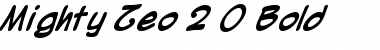 Download Mighty Zeo 2.0 Font Download Mighty Zeo 2.0 Font