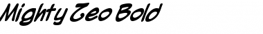 Download Mighty Zeo Font Download Mighty Zeo Font