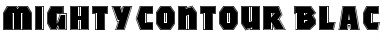 Download MightyContour Font Download MightyContour Font