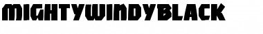 Download MightyWindy Font Download MightyWindy Font