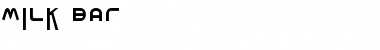 Download Milk Bar Font Download Milk Bar Font
