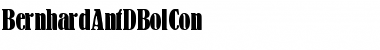 Download BernhardAntDBolCon Font Download BernhardAntDBolCon Font