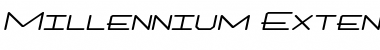 Download Millennium-Extended Font Download Millennium-Extended Font