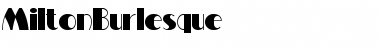 Download MiltonBurlesque Font Download MiltonBurlesque Font