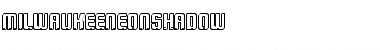 Download MilwaukeeNeonShadow Font Download MilwaukeeNeonShadow Font
