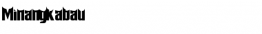 Download Minangkabau Font Download Minangkabau Font