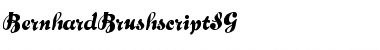 Download BernhardBrushscriptSG Font Download BernhardBrushscriptSG Font