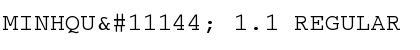 Download MinhQu⮈ 1.1 Font Download MinhQu⮈ 1.1 Font