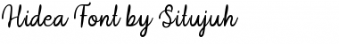 Download Hidea Font Download Hidea Font