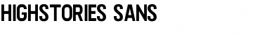 Download Highstories Sans Font Download Highstories Sans Font