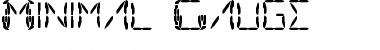 Download Minimal Gauge Font Download Minimal Gauge Font