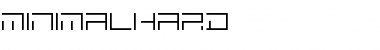 Download MINIMALHARD Font Download MINIMALHARD Font