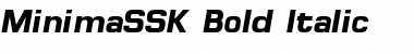 Download MinimaSSK Font Download MinimaSSK Font