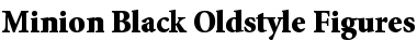 Download Minion BlackOsF Font Download Minion BlackOsF Font