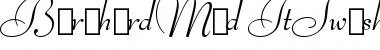 Download BernhardMod ItSwash BT Font Download BernhardMod ItSwash BT Font