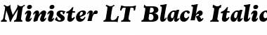 Download Minister LT Black Font Download Minister LT Black Font