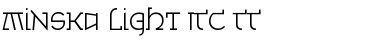 Download Minska Light ITC TT Font Download Minska Light ITC TT Font