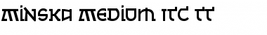 Download Minska Medium ITC TT Font Download Minska Medium ITC TT Font