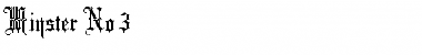 Download Minster No 3 Font Download Minster No 3 Font