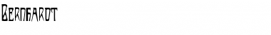 Download Bernhardt Font Download Bernhardt Font