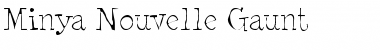 Download Minya Nouvelle Gaunt Font Download Minya Nouvelle Gaunt Font