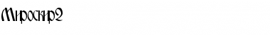 Download Miroskir2 Font Download Miroskir2 Font
