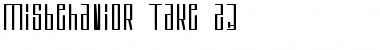 Download Misbehavior Font Download Misbehavior Font