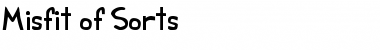 Download Misfit of Sorts Font Download Misfit of Sorts Font