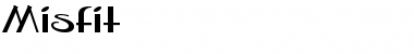 Download Misfit Font Download Misfit Font
