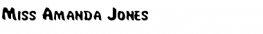 Download Miss Amanda Jones Font Download Miss Amanda Jones Font
