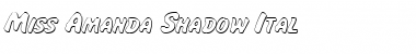 Download Miss Amanda Shadow Ital Font Download Miss Amanda Shadow Ital Font