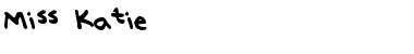 Download Miss Katie Font Download Miss Katie Font