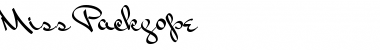Download Miss Packgope Font Download Miss Packgope Font