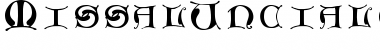 Download MissalUncialeMaster Font Download MissalUncialeMaster Font