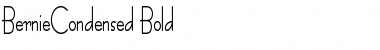 Download BernieCondensed Font Download BernieCondensed Font