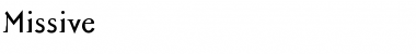 Download Missive Font Download Missive Font