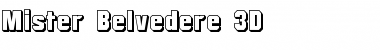 Download Mister Belvedere 3D Font Download Mister Belvedere 3D Font
