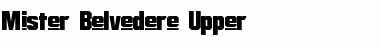 Download Mister Belvedere Upper Font Download Mister Belvedere Upper Font