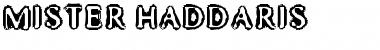 Download Mister Haddaris Font Download Mister Haddaris Font