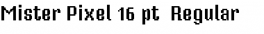 Download Mister Pixel 16 pt - Regular Font Download Mister Pixel 16 pt - Regular Font