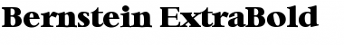 Download Bernstein-ExtraBold Font Download Bernstein-ExtraBold Font
