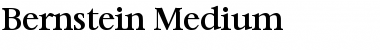 Download Bernstein-Medium Font Download Bernstein-Medium Font