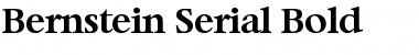 Download Bernstein-Serial Font Download Bernstein-Serial Font